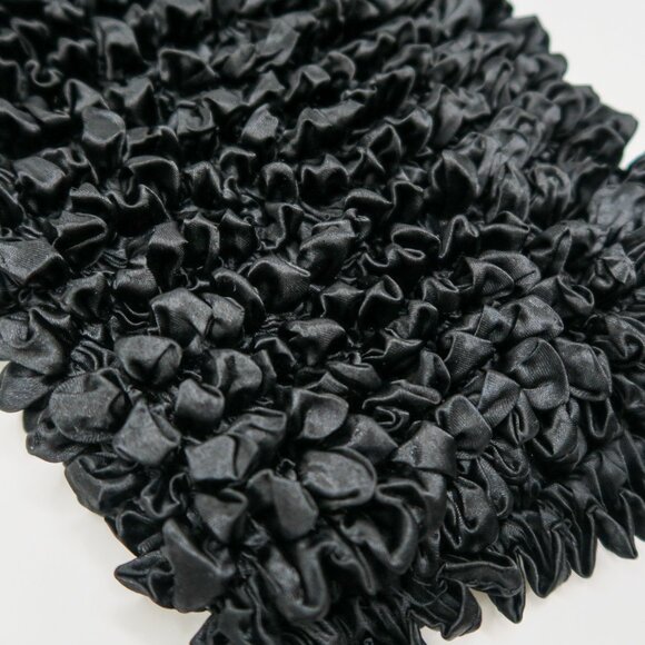 Vintage 90s Black Bubble Popcorn Shirt - Picture 7 of 7